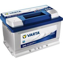 Varta E43 12 V 72 Ah 680A Blue Dynamic Akü
