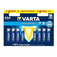 Varta High Energy AAA 8'li Pil
