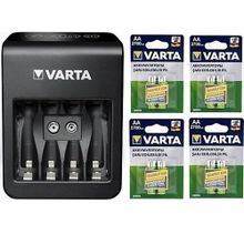 Varta LCD Plug+ Plus Şarj Cihazı + 8x2700 Mah AA Şarjlı Pil