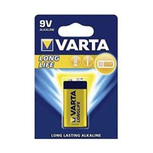 Varta Longlife 9V Alkalin Pil