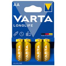Varta Longlife AA 4'lü Paket Kalem Pil