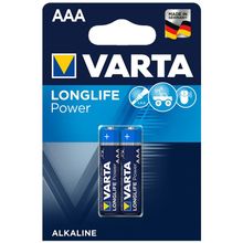 Varta Longlife Power Alkalin AAA İnce 2 Kalem Pil