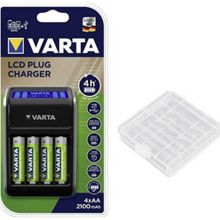 Varta Şarj Makinası Lcd 4'Lü Plug Charger