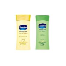 Vaseline Aloe Vera 200 ml Vücut Losyonu + Temel Onarım Derinlemesine Bakım 200 ml Vücut Losyonu