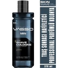 Vasso Golden 370 ml Tıraş Sonrası Ferahlatıcı Profesyonel Parfümlü Kolonya