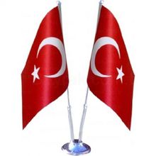 VATAN 15X22.5 BAYRAK ÇİFT KAT MASA BAYRAĞI