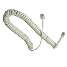 Vcom CT044C Beyaz Kordon Spiral Telefon Ahizesi