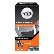 Veet Men 100 ml+50 ml x2 Özel Bölgeler İçin Tüy Dökücü Krem Seti