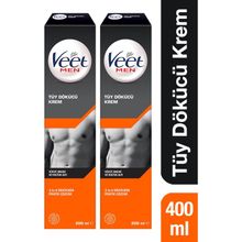 Veet Men Erkeklere Özel 200 ml 2 Adet Tüy Dökücü Krem