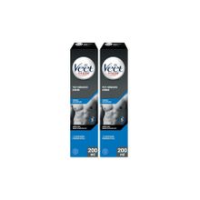 Veet Men Hassas Ciltler için 2x200 ml Tüy Dökücü Krem