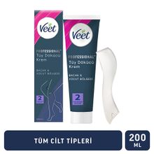 Veet Profesyonel Tüm Ciltler 200 ml Tüy Dökücü Krem