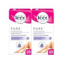 Veet Pure Bacak ve Vücut Bölgesi Sir Ağda 20'li Bant