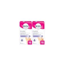 Veet Pure Bandı Bikini Bölgesi ve Koltuk Altı 2x16 Adet Sir Ağda