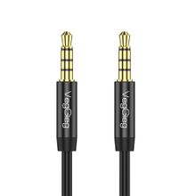 Veggieg 1 mt 3.5 mm Jack TRRS Hi-Fi AUX Mikrofon ve Ses Kablosu