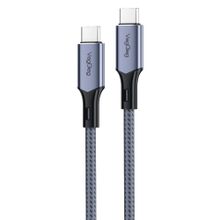 Veggieg 2 mt 100W 5A E-Mark Çipli PD Type-C to Type-C Hızlı Şarj ve Data Kablosu