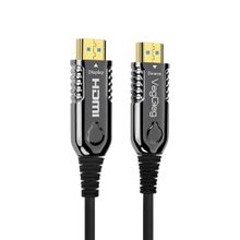 Veggieg 4K 60 Hz 18 GBPS HDR ARC HDCP Fiber Optik 2.0 60 mt HDMI Kablo