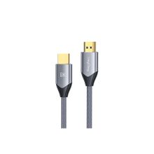 Veggieg 8K 60 Hz 4K 120 Hz 48 GBPS HDR ARC HDCP Örgülü 2.1 2 mt HDMI Kablo