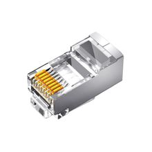 Veggieg CAT6 Metal RJ45 Jack 8P8C Altın Kaplama 102 Adet Ethernet Konnektörü