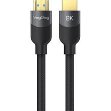 Veggieg Premium 8K 60 Hz 4K 120 Hz HDCP ARC HDR Örgülü 2.1 1.5 mt HDMI Kablo