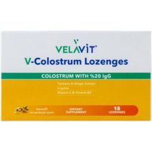 Velavit V-Colostrum Lozenges V-Colostrum Lozenges Takviye Edici Pastil - standart