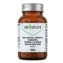 Venatura Beta Glukan Ekinezya Kuşburnu C Vitamini Çinko 30 Kapsül