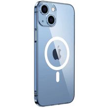 Vendas iPhone 14 Plus Uyumlu Porta Serisi Kamera Korumalı Magsafe Özellikli Elektroplated Sert PC Kılıf