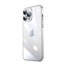 Vendas iPhone 14 Pro Max Uyumlu Pilas Serisi Elektroplated Sert PC Renkli Çerçeveli Silikon Kılıf