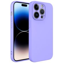 Vendas iPhone 14 Pro Max W-Lansman Serisi Kamera Korumalı Yumuşak Dokulu Kadife Kaplı Cep Telefonu Kılıfı