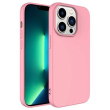 Vendas iPhone 14 Pro Uyumlu Lansman Kadife Dokulu Fit Premium Kılıf