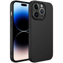 Vendas iPhone 14 Pro Uyumlu W-Lansman Serisi Kamera Korumalı Yumuşak Dokulu Kadife Kaplı Kılıf
