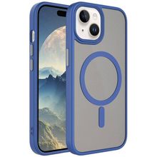 Vendas iPhone 15 Uyumlu Flet Serisi Mat Arka Yüzey Wireless Şarj Destekli Magsafe Kılıf