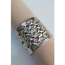 Venüs Luxury Silver 6 Adet Metal Peçete Halkası