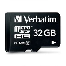 Verbatim 32GB Class 10 Micro SDHC Hafıza Kartı