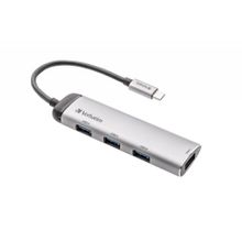 Verbatim Multiport 4 Port USB 3.2 GeN 1 Type A USB-C Hub