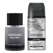 Verdure Silver EDT 100 Ml Ve 105 Ml Deodorant Erkek Parfüm Set