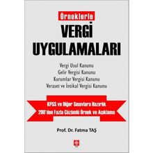 Vergi Uygulamaları - Fatma Taş