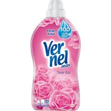Vernel Max Konsantre 1440 ml Taze Gül Yumuşatıcı