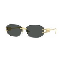 Versace Ve 2274 100287 58 Kadın Geometrik Gold Metal Güneş Gözlüğü