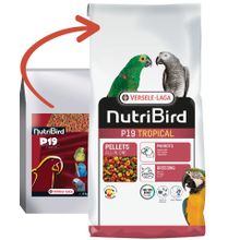 Versele Laga Nutribird P19 Tropical Pelet 10 kg Papağan Yemi