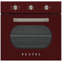 Vestel AF-6682 Retro Bordo 69 lt Ankastre Fırın