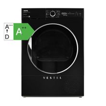 Vestel KM 97202 S Siyah Çamaşır Kurutma Makinesi
