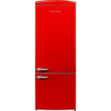 Vestel Retro NFK52211 Kırmızı Buzdolabı