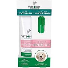 Vet's Best 100 gr Plak ve Tartar Temizleyen Yavru Köpek Ağız ve Diş Bakım Seti