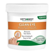 Vet's Best Kedi Aloe Veralı 100'lü Köpek Göz Temizleme Pedi