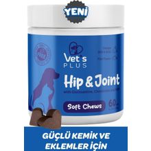 Vet's Plus Hip Joint Kedi ve Köpekler için Eklem Destekleyici 60'lı Çiğnenebilir Tablet