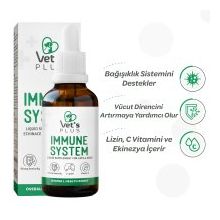 Vet's Plus Immune System Kedi ve Köpekler İçin 50 ml Bağışıklık Güçlendirici Damla