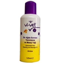 Vi-Vet 125 ml Ağda Sonrası Temizleme Masaj Yağı Arnica