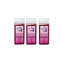 Vi-Vet 3x100 ml Kartuş Roll-On Pudralı Sir Ağda