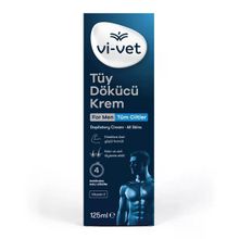 Vi-Vet For Men 2x125 ml Tüy Dökücü Krem