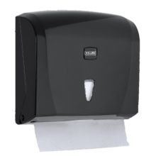 Vialli K20B 200 Kağıt Siyah Banyo Mutfak Lavabo Pratik Z Katlı Kağıt Havlu Dispenseri